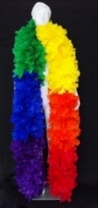 BF001 Pride Burlesque Gigantic Feather  Boa