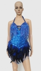 M058 Blue Moon Showgirl Dress