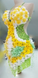 M067 Queen Flower Princess Showgirl Dress