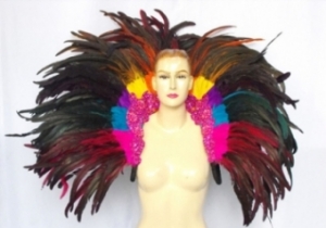 MULBN Rainbow Showgirl Shoulder Pieces