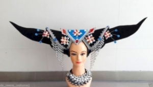 H214 Longhorns Princess Star Wars Showgirl Headdress