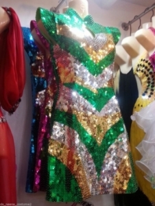 L615 The China Doll Showgirl Dress