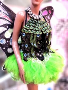 M6476 Cute Colorful Lady Showgirl Dress