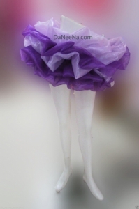M151 Dancer Lady Showgirl Vegas Stage Ruffle Skirt