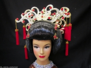 H147 Chinese China Geisha Japanese Showgirl Headdress