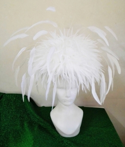 H693 The Eagle Wizard Witch Showgirl Headdress