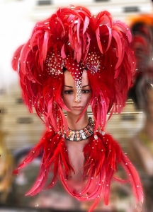H902 Queen of Red Eagle Headdress