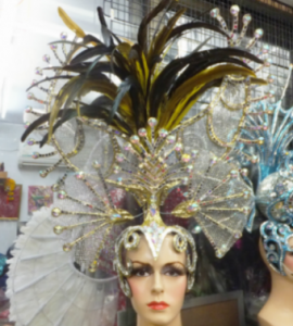 H0003 Feather Feather Showgirl Headdress
