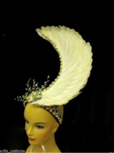 H0271 Queen Feather Showgirl Headdress