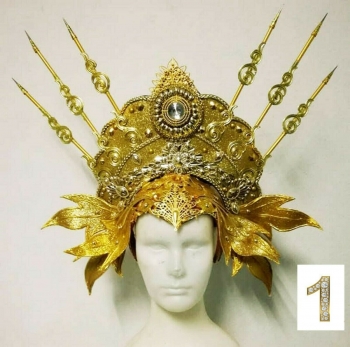 H1038 299 Golden Prince Headdress