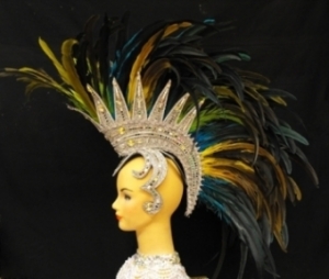 MUM Mohawk Feather Showgirl Headdress