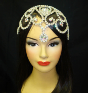 11 Queen Feather Showgirl Headdress Crown