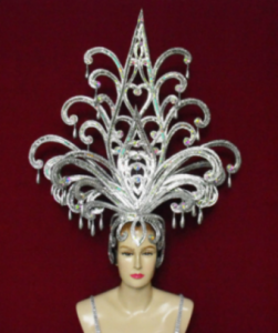 H0055 Party Feather Showgirl Headdress