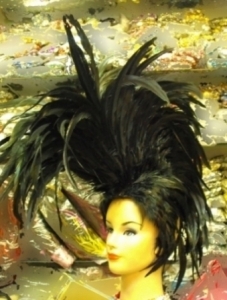 H024 Mohawk Feather Showgirl Headdress