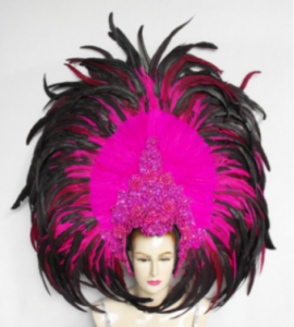 FUC Feather Feather Showgirl Headdress