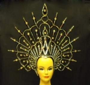 H025  Showgirl Headdress