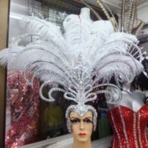 H046 Crystal Showgirl Headdress