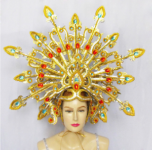 Queen Goddess Showgirl Headdress