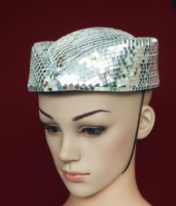 A002 Burlesque Mirror Hat