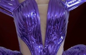 Details about   DaNeeNa L044C GAGA Beyonce Inspired Futurelistic Corset  Leather Costume XS-XL