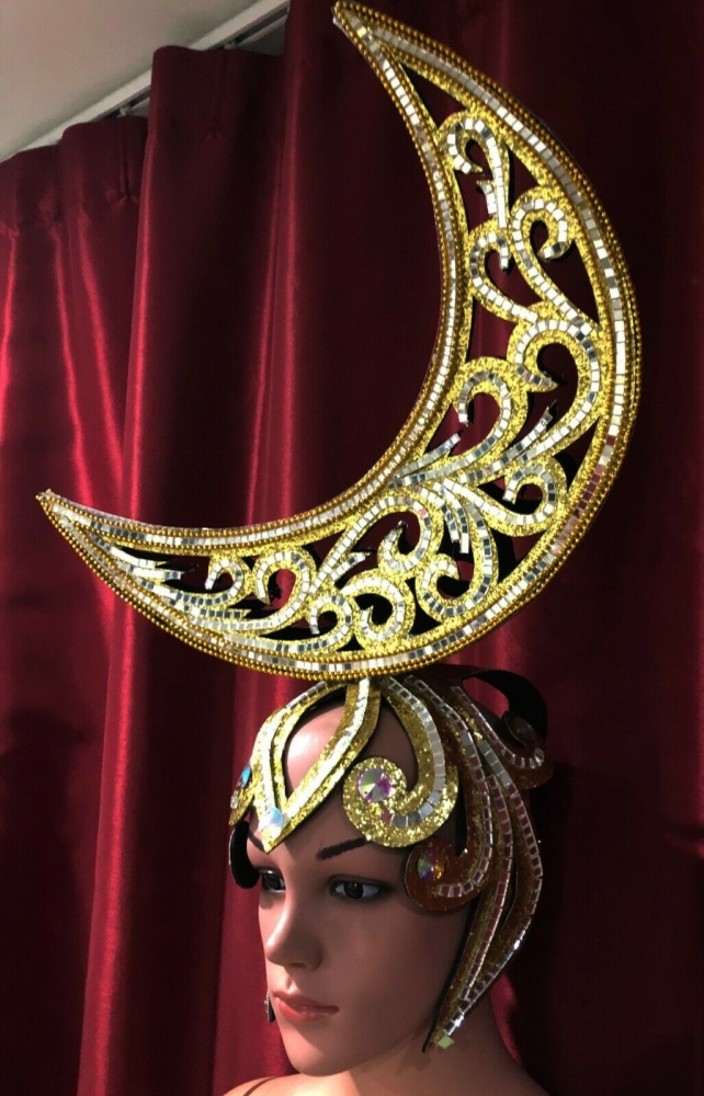 DaNeeNa H188 Queen of Arrows Showgirl Pageant Dancer Crystal Headdress 