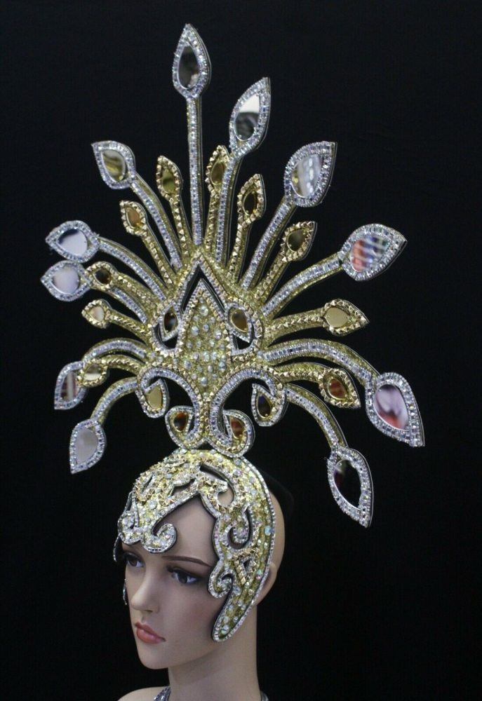 Da NeeNa HUT H866A Snake Naga Cobra Medusa Vegas Cabaret Showgirl Headdress