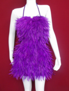 FP Feather Vegas Dance  Showgirl Dress S-M