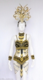 C013 Showgirl Headdress Costume