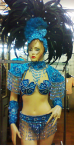 C042 Showgirl Costume Set