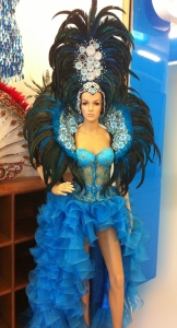 C045 Showgirl Ruffle Costume Set