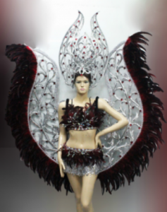 C050 Bat Angel Wings Costume Set