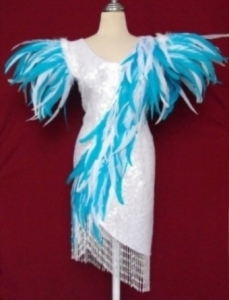 FG Feather Showgirl Dress