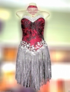 C576D Sun Flower Taboo Showgirl Dress