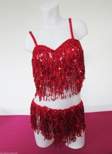 R3 Little Party Girl Sequin Costume