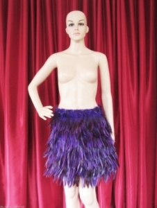 S26 The Feather Skirt Showgirl Dress S-M