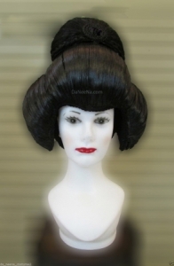 H184 Lady Japanese Geisha Wig Hair Showgirl Headdress