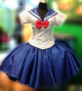 M679 Pretty Soldier Sailor Moon Showgirl Dress