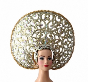 H685 World Asian Majestic Angel Showgirl Headdress