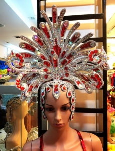H766 Queen of Medusa Showgirl Headdress