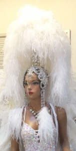 H796 Victoria Showgirl Headdress