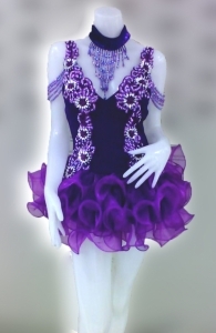 C082V Queen of Rainbow Candy Dollie Showgirl Tutu Dress