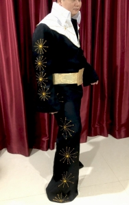 Elvis Presley Cisco Kid Singer Musician Actor The King Jumpsuit Cape Tailor Made