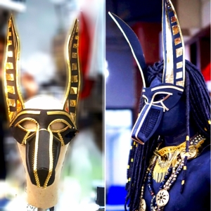 H887 Anubis Egypt Alien Headdress