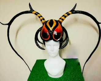 H971 King of Bug  Fairy Tale Headdress