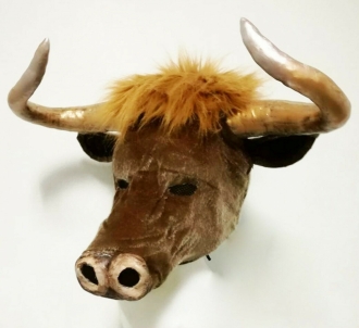 H984 King of Bull Ox Headdress