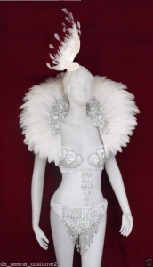 C0052 White Swan Costume Set