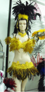 FTR Parade Rio Showgirl Headdress Costume Set