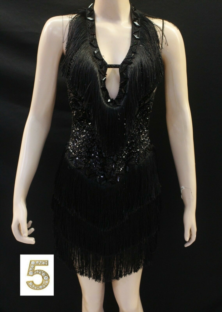 Details about   SR Evita Salsa Latin Samba Drag Queen Dance Dress XS-M8 