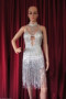 R6 Modern Sissy Girl Sequin Showgirl Dress M , XL