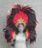 USF Feather Showgirl Headdress Backpiece